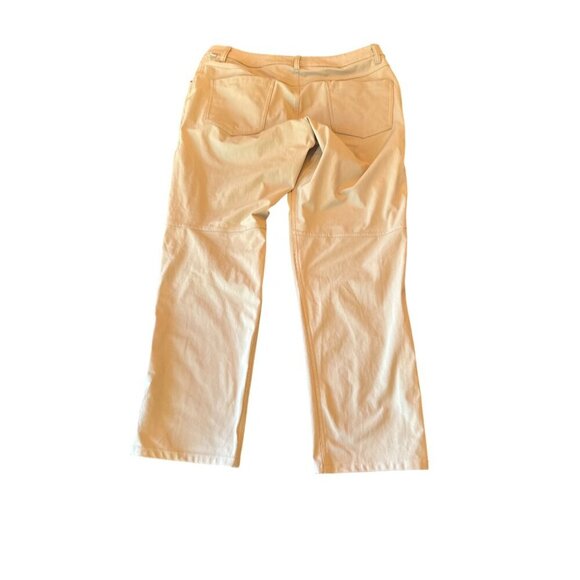 Lululemon Mens Beige Khaki ABC Pants Size 32 Casual Classic Fit - Picture 3 of 5